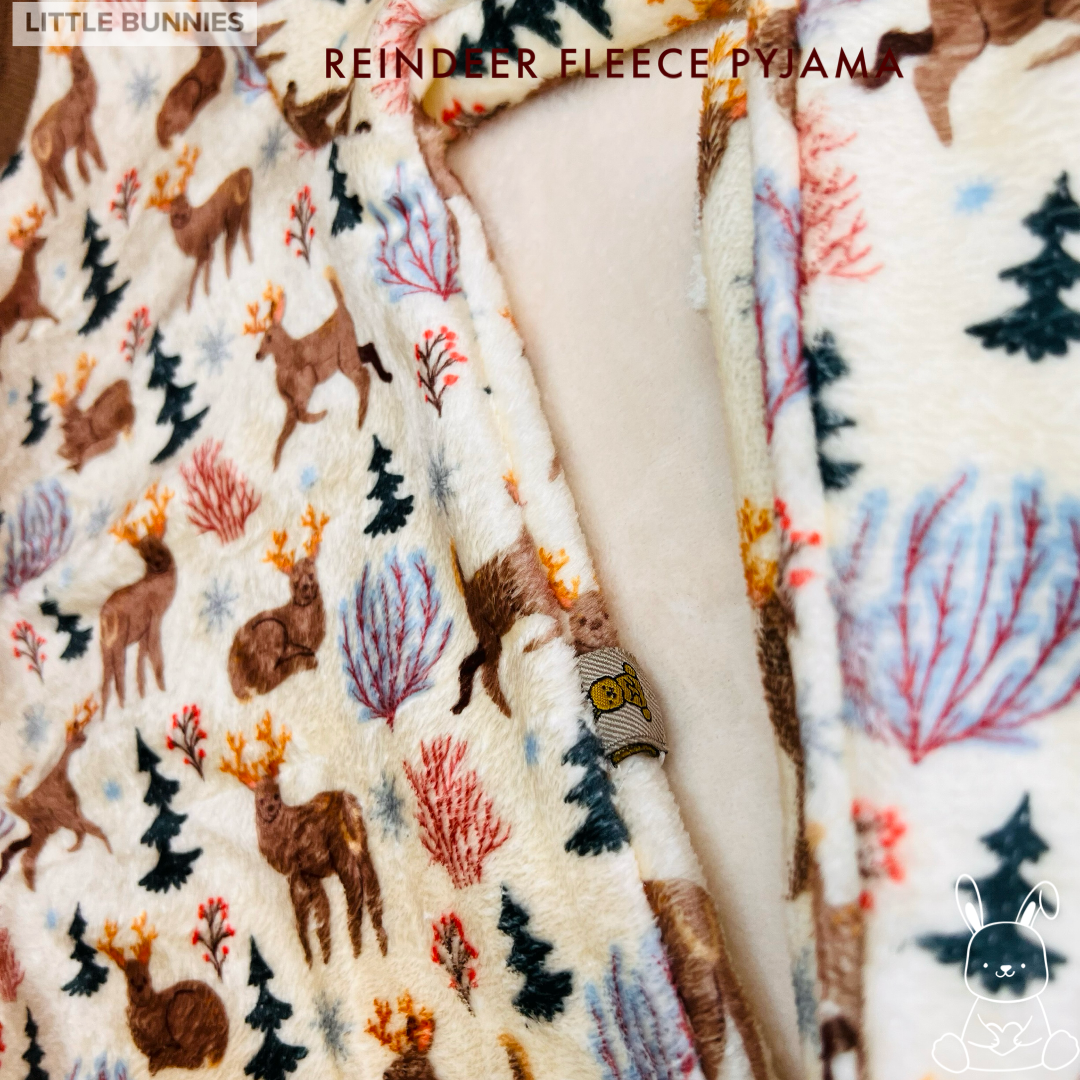 Reindeer Fleece Pyjama