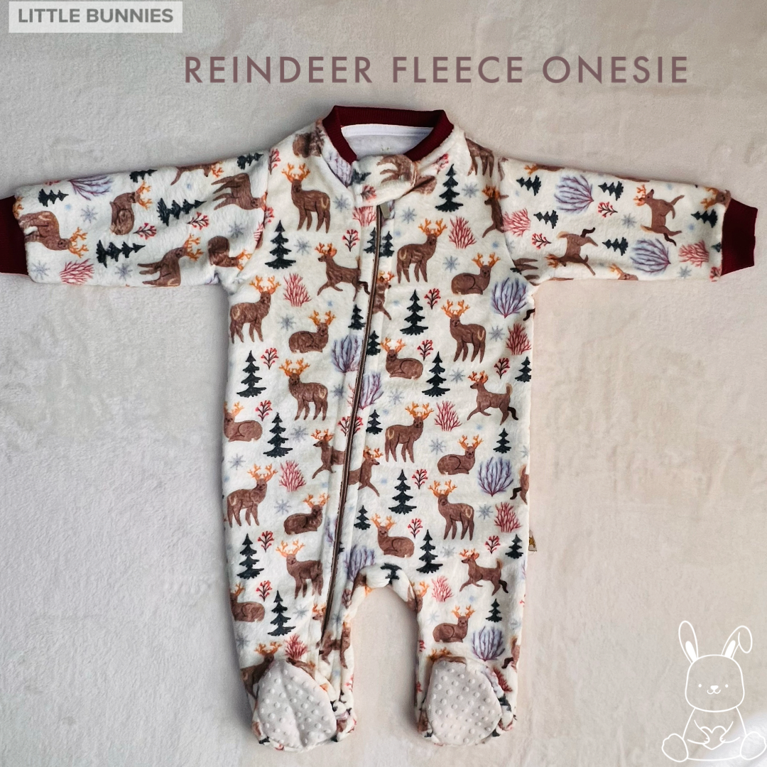 Little Bunnies Fleece Onesie 24'