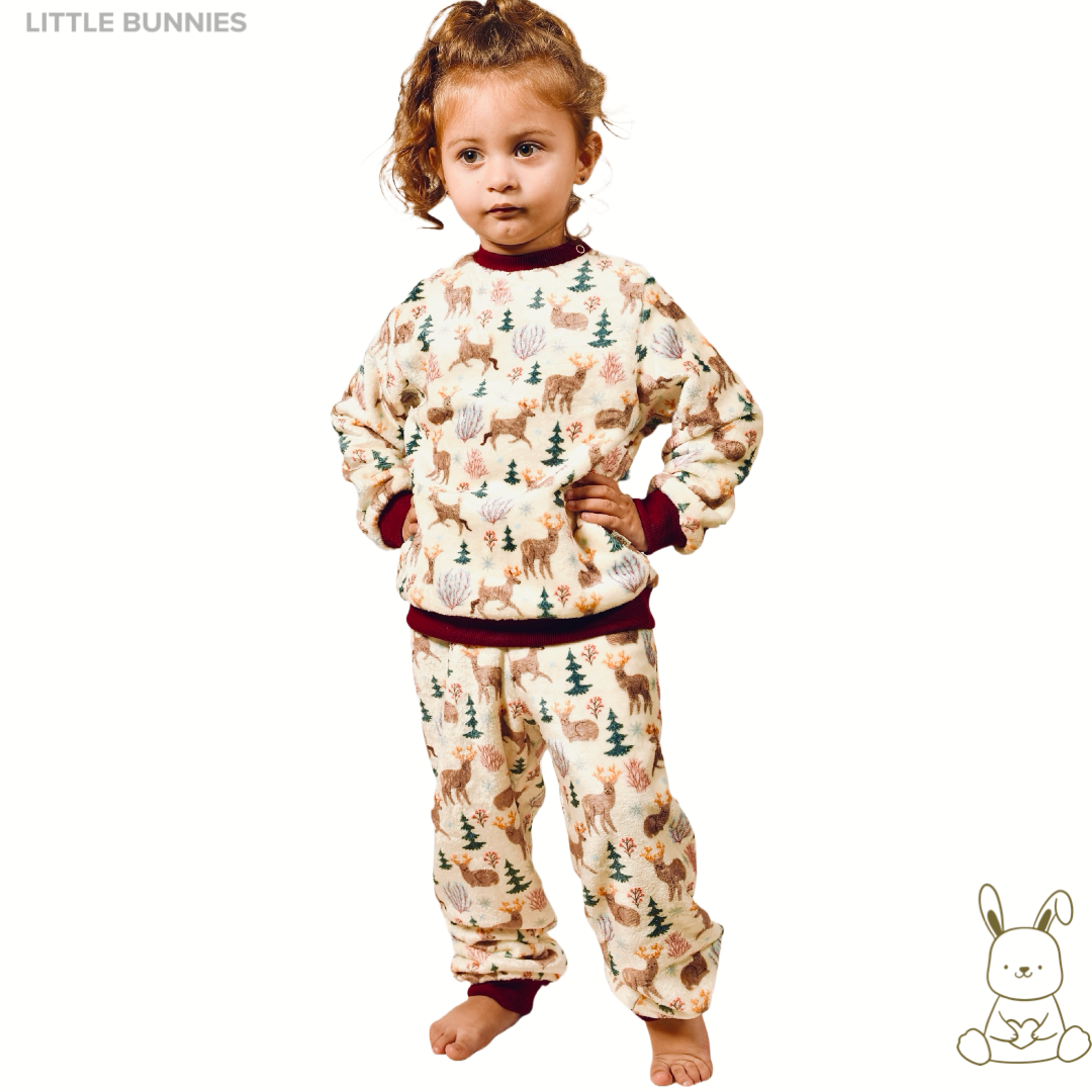 Reindeer Fleece Pyjama