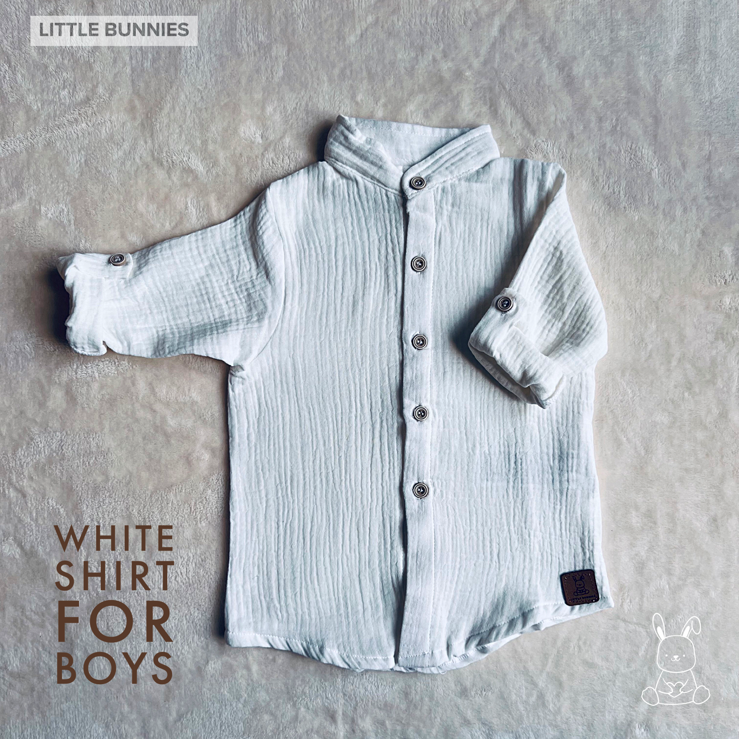 Muslin Summer Shirt for Boys