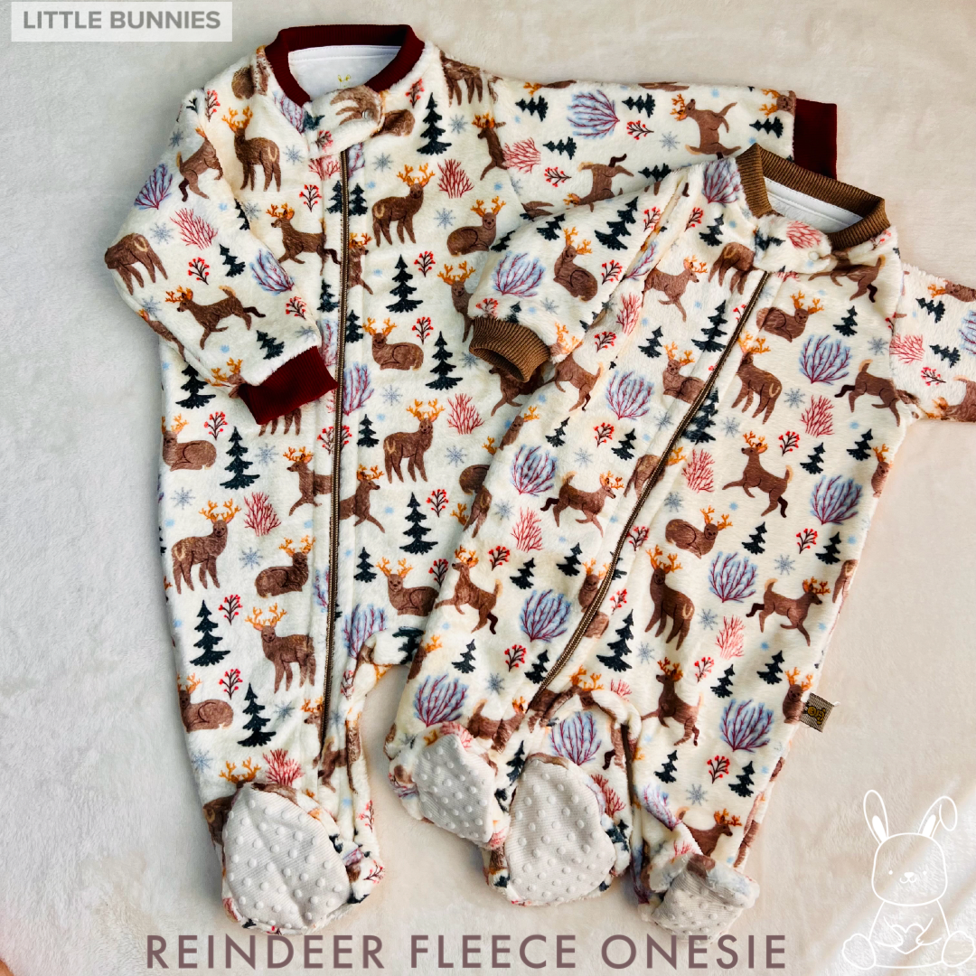 Little Bunnies Fleece Onesie 24'