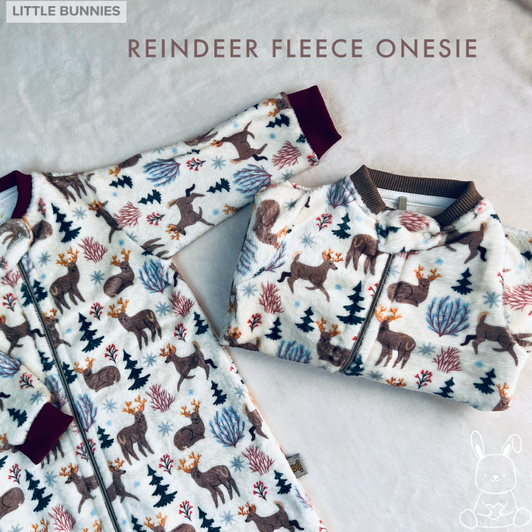 Little Bunnies Fleece Onesie 24'