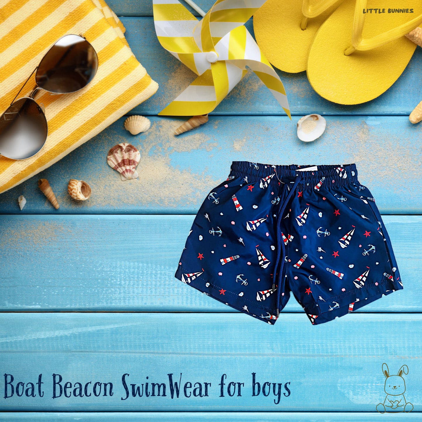 Boat Beacon SwimWear for Boys