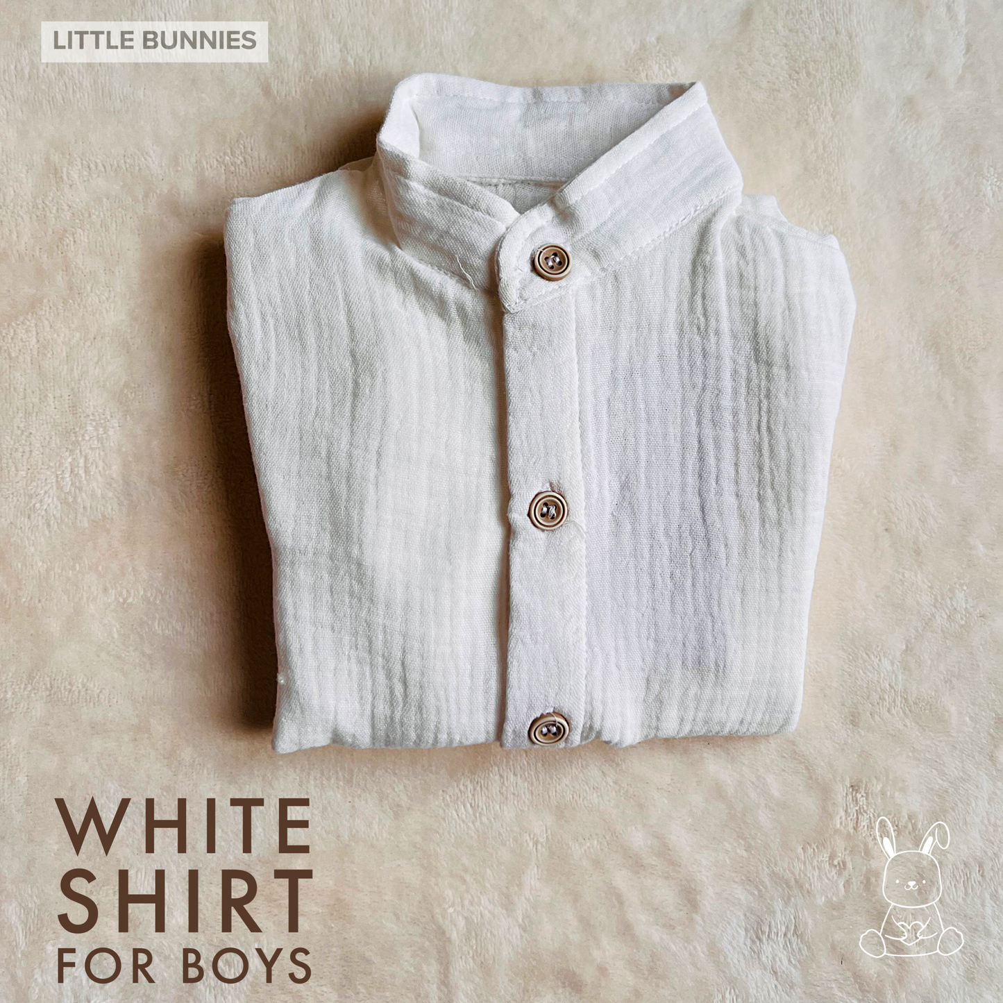 Muslin Summer Shirt for Boys