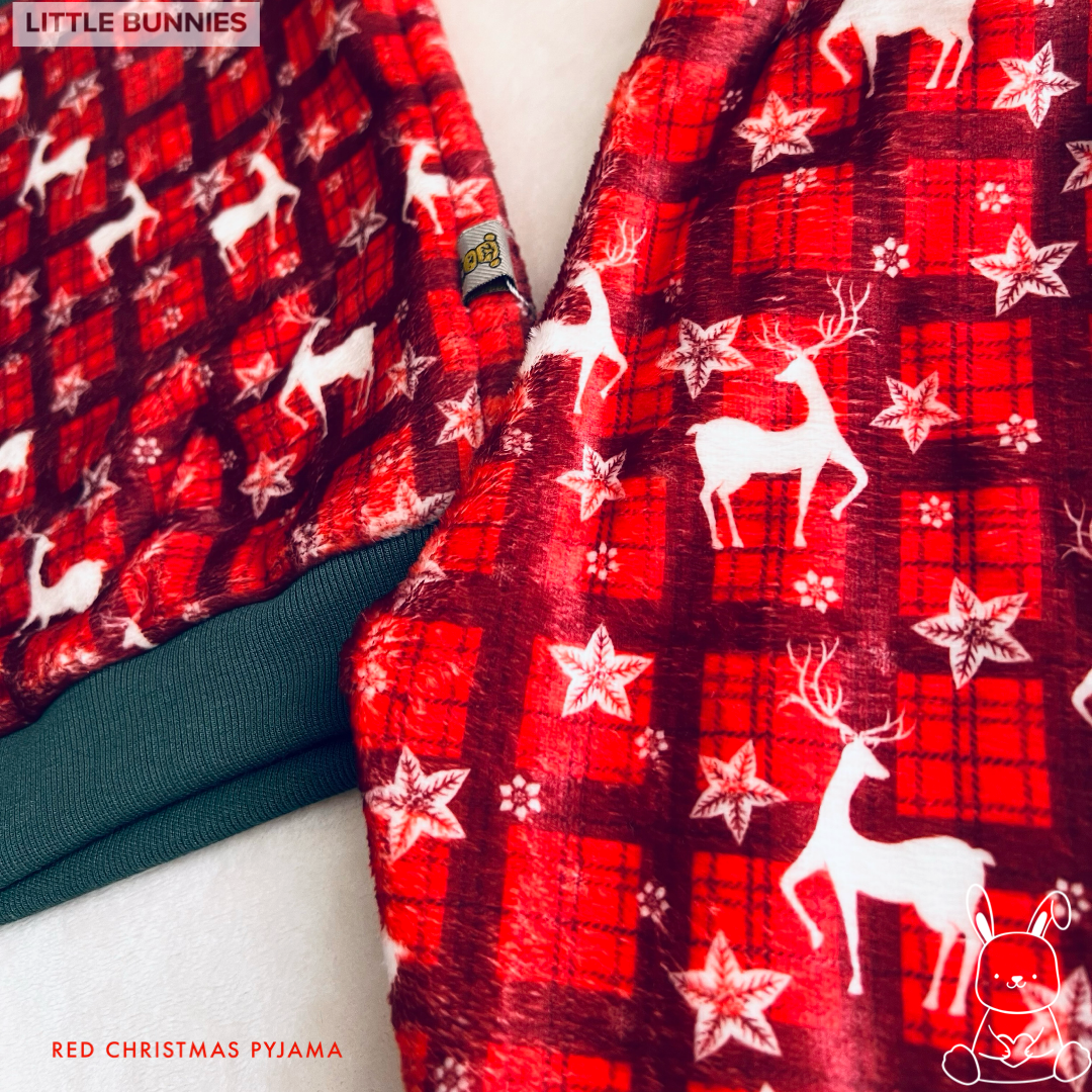 Red Christmas Fleece Pyjama