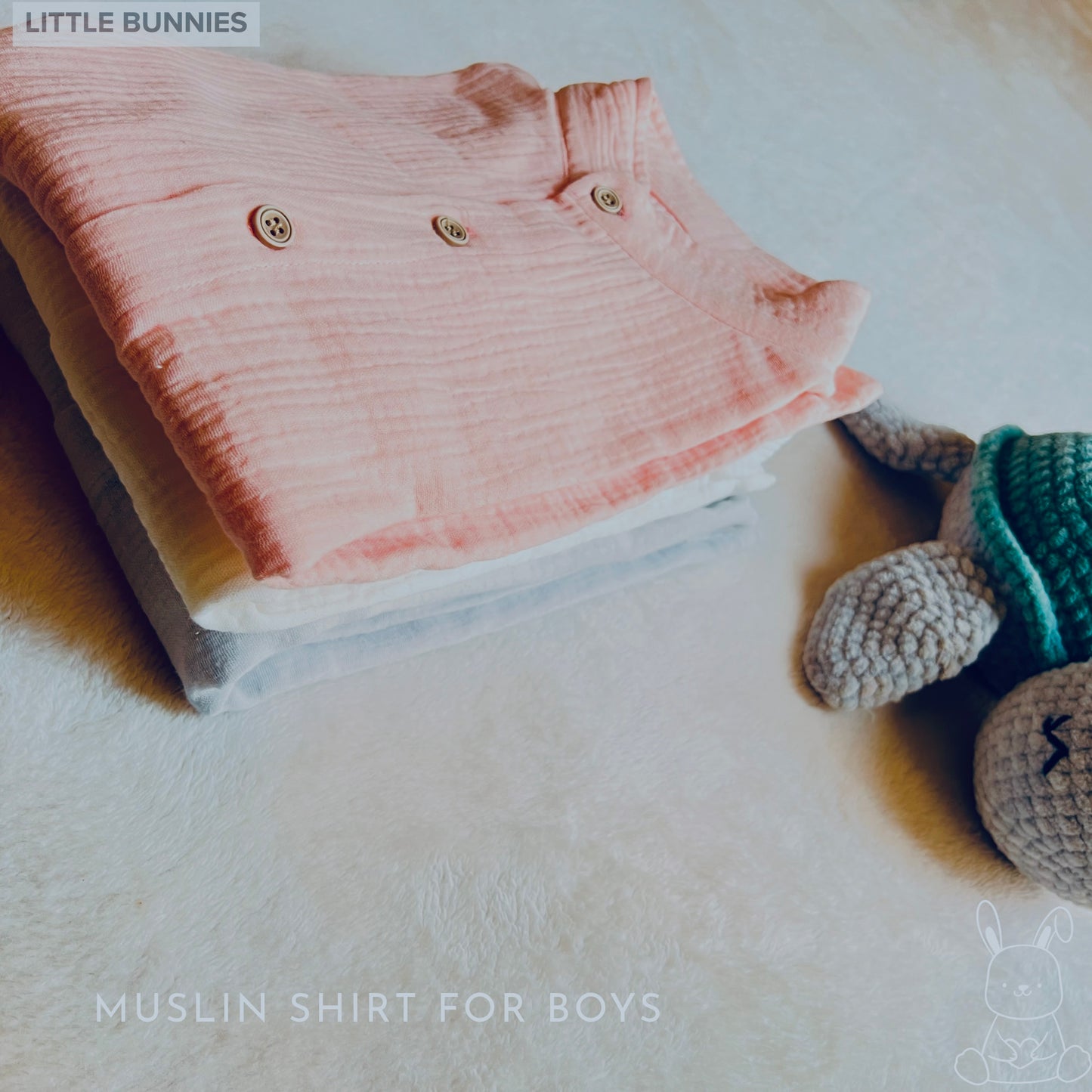 Muslin Summer Shirt for Boys