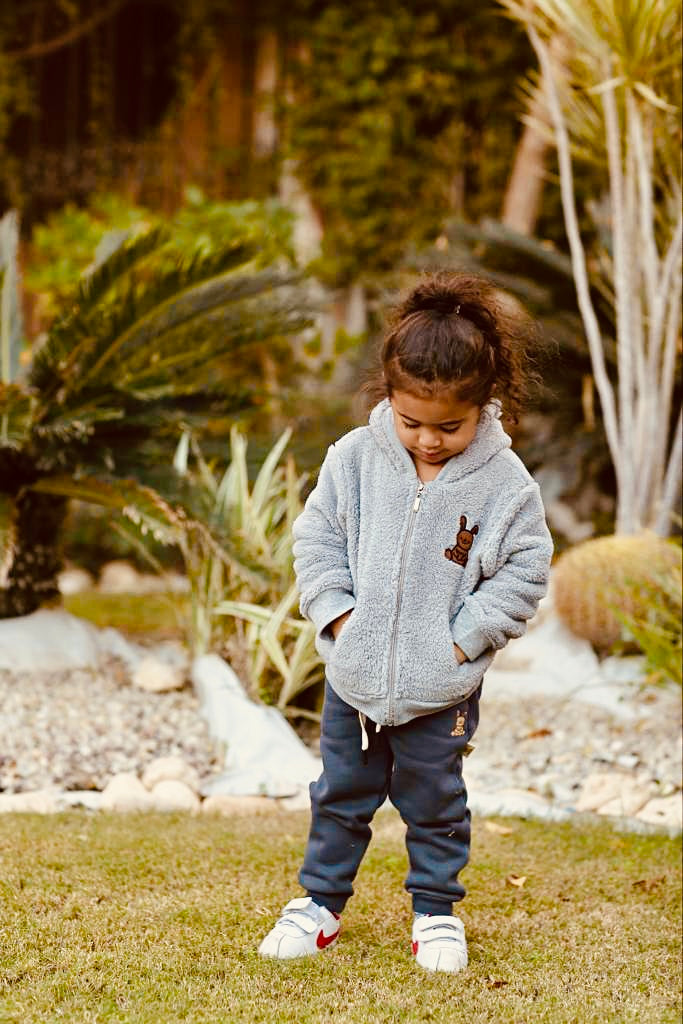 Little Bunnies Fleece Fur Zip Jacket
