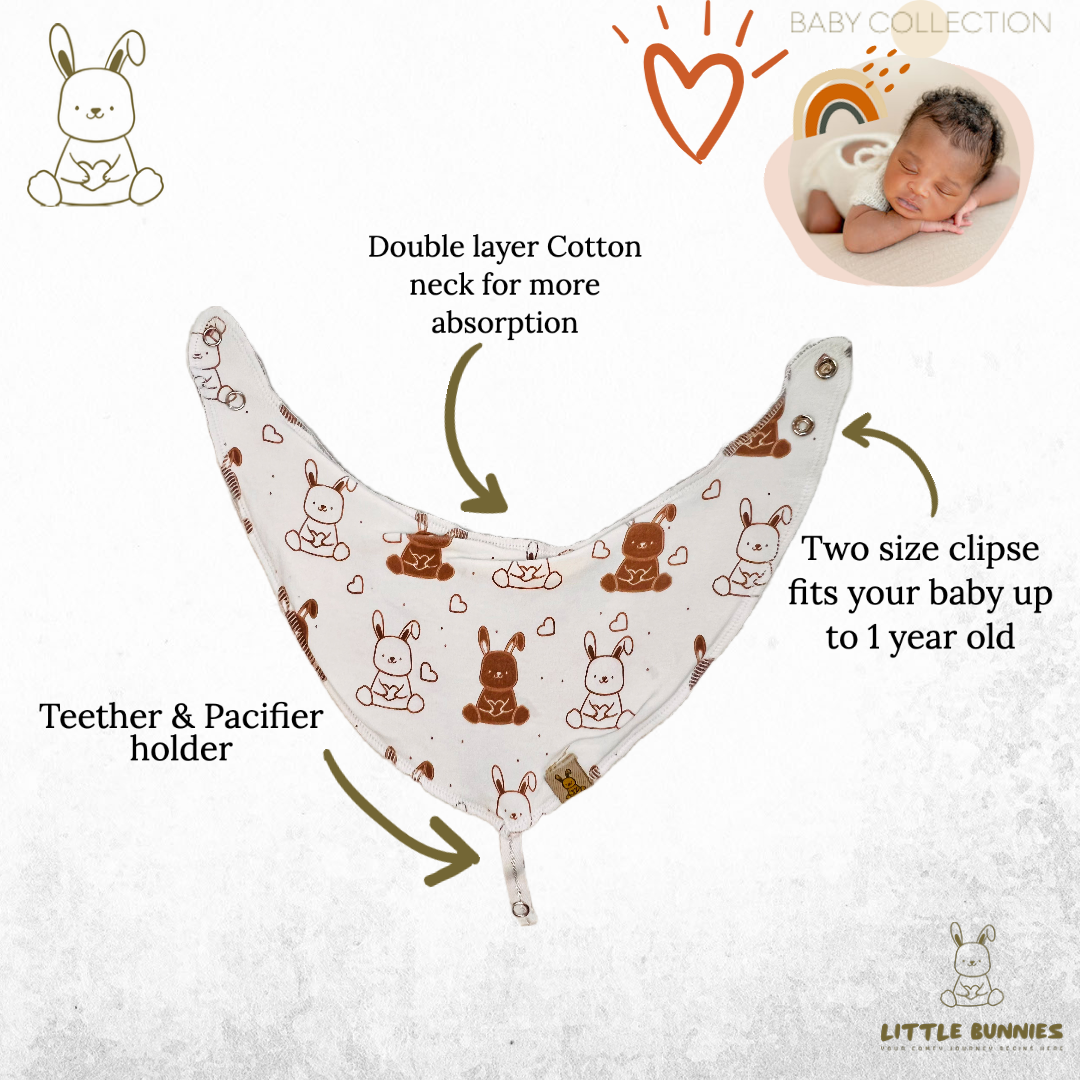 Little Bunnies Baby Bibs