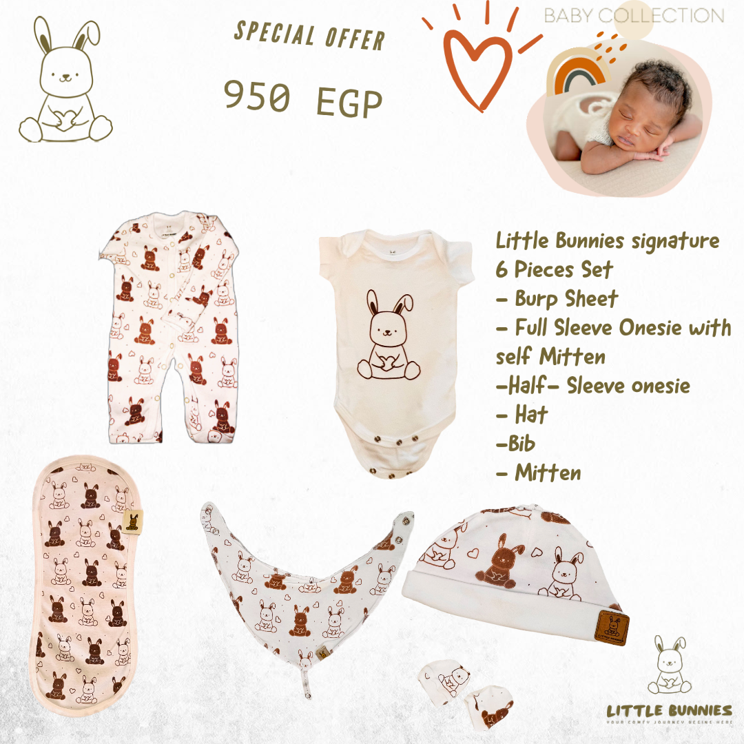 Little Bunnies Signature Logo 6 Pieces Hospital Set