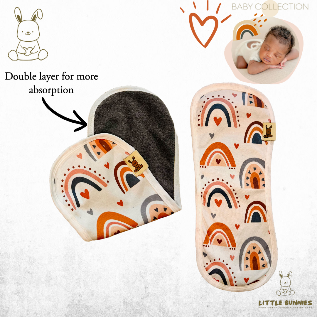 Little Bunnies Burp Sheet
