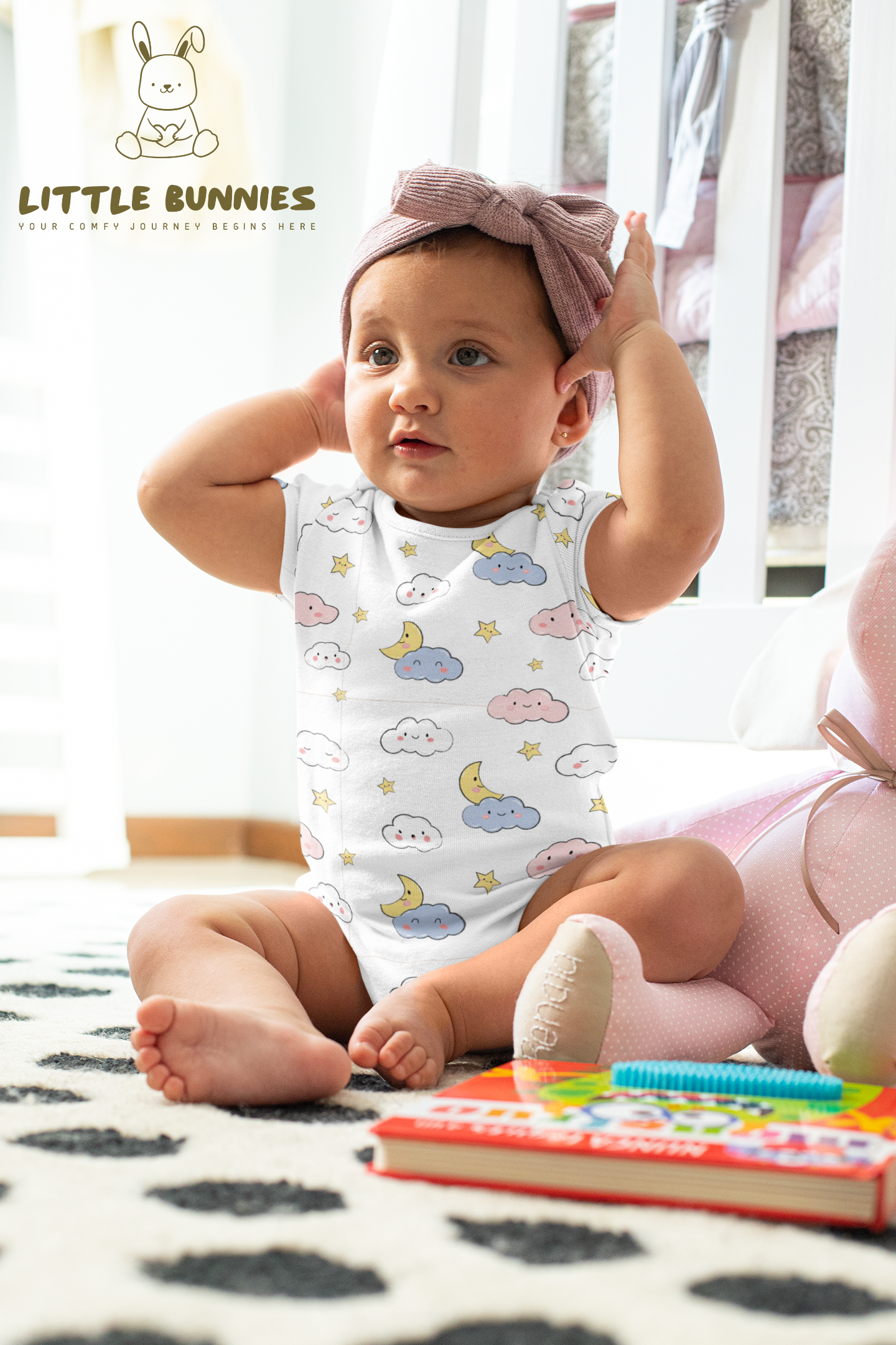 Half Sleeve Basic Twinkle Little Star Onesie