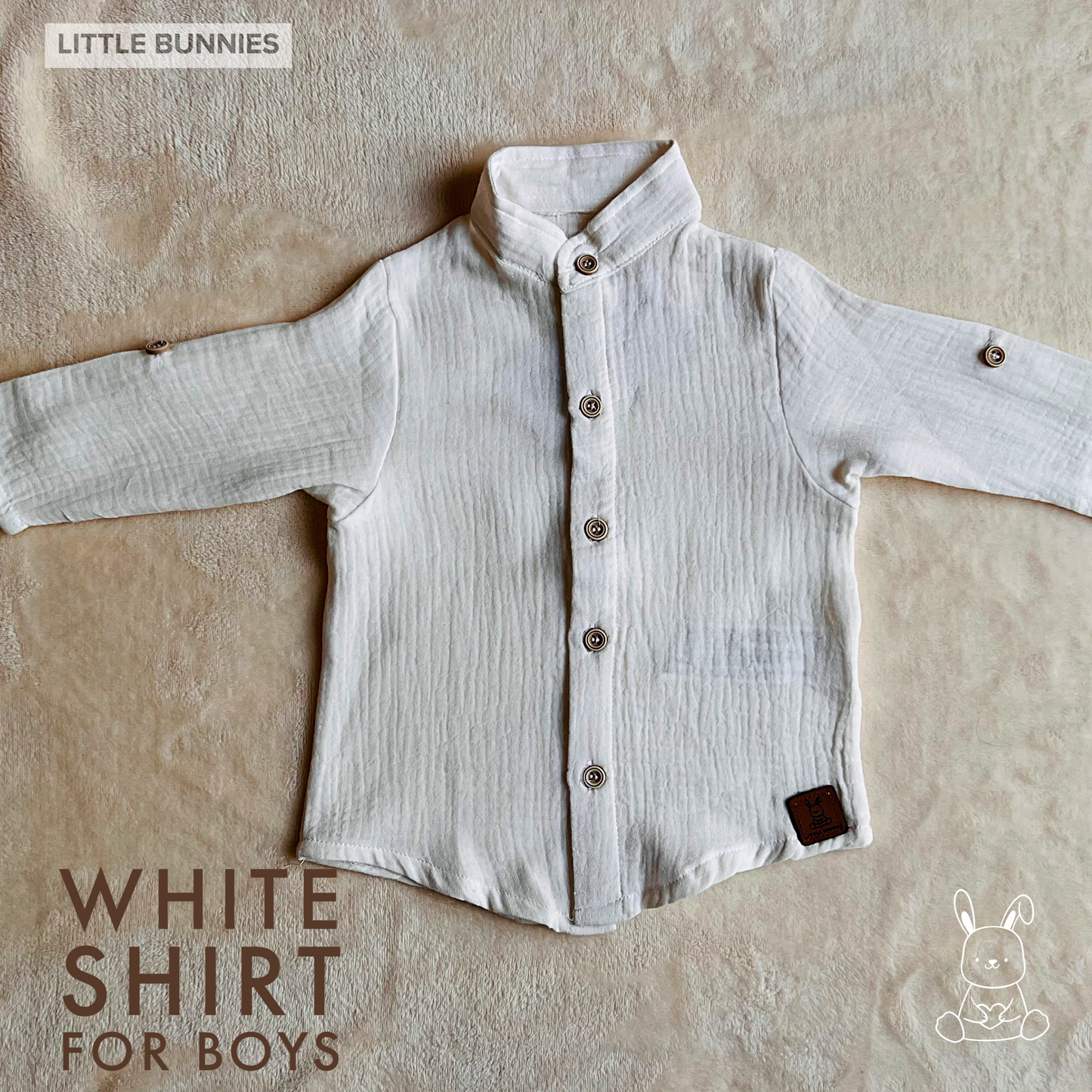 Muslin Summer Shirt for Boys