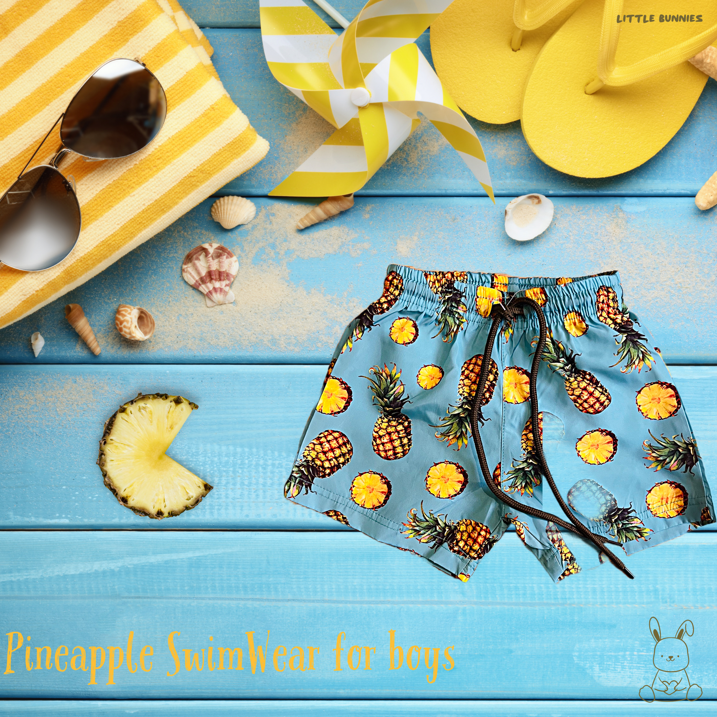 Pineapple SwimWear for Boys