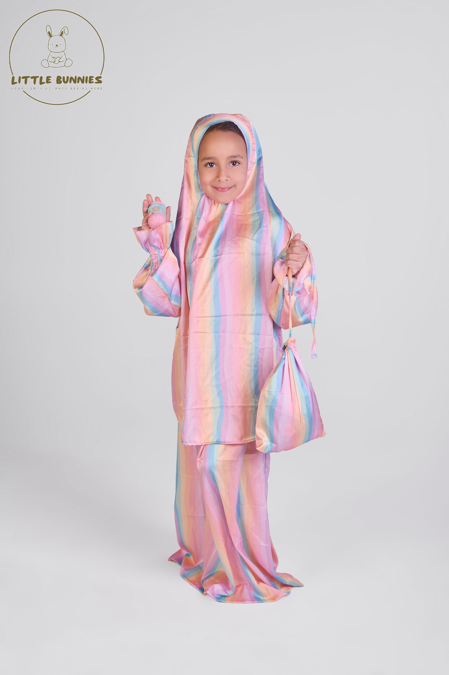 Rainbow Satin Isdal Set Box