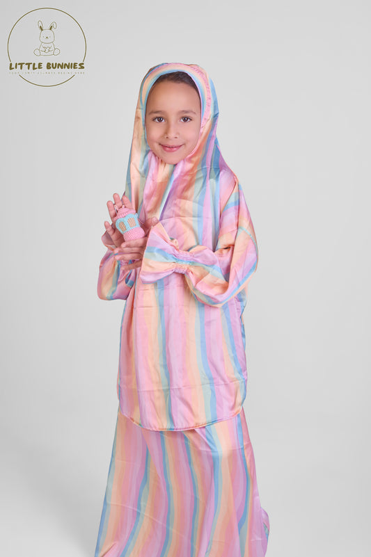 Rainbow Satin Isdal Set Box