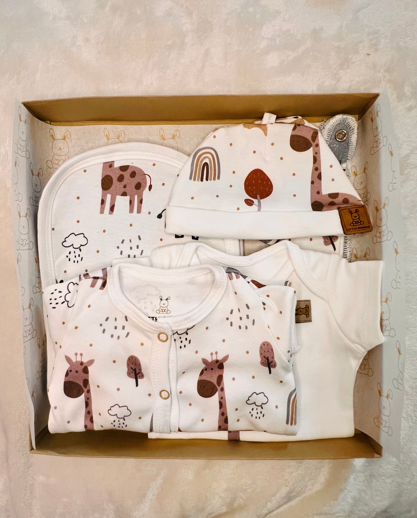 Giraffe & Animals Hospital 6 Pieces Set
