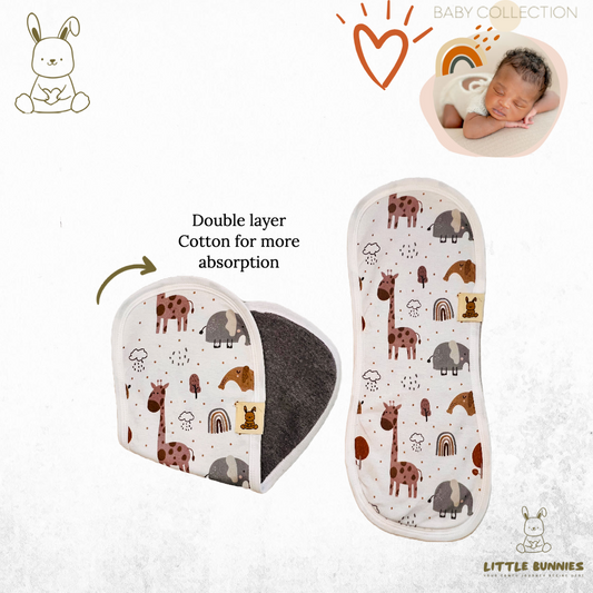 Little Bunnies Burp Sheet